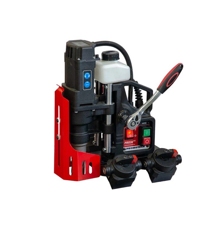 دریل مگنت مغناطیسی با پایه مگنتی چرخان مدل PRO-36MS ساخت پروموتک لهستان