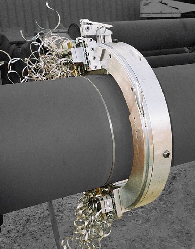 ابزارآلات جانبی و تجهیزات مرتبط با لوله بر و پخ زن مخصوص فک جدا مدل LCSF Low Clearance Split Frame Tooling ساخت وش آمریکا